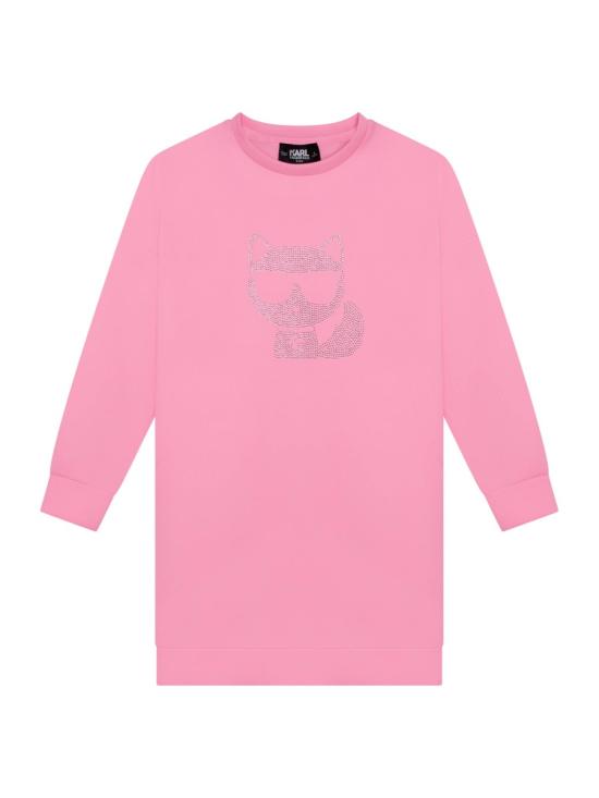  [주니어] 칼라거펠트 미디 원피스 Z12218T 462 PINK