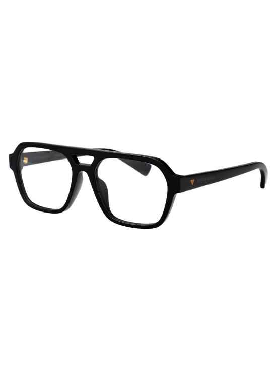 25SS 보테가베네타 안경 BV1336OA 001 BLACK BLACK TRANSPARENT - BOTTEGA VENETA