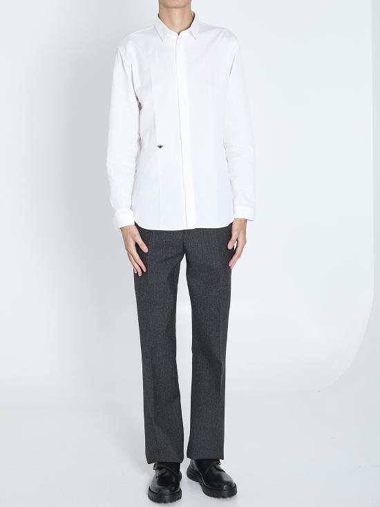 25FW 디올 긴팔 셔츠 433C529 WHITE - DIOR