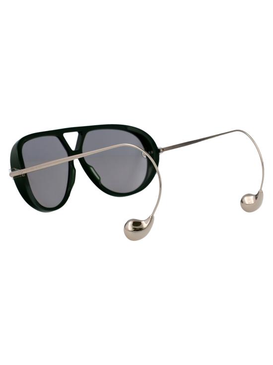 25SS 보테가베네타 선글라스 BV1273S 008 GREEN SILVER GREY - BOTTEGA VENETA