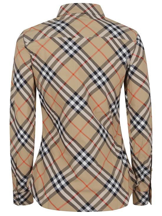 25FW 버버리 체크 셔츠 8106163 B9368 SAND IP CHECK - BURBERRY