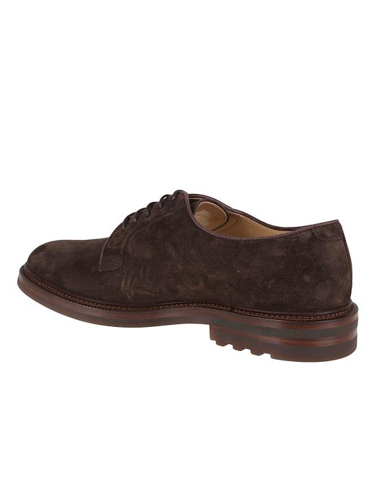 25FW 브루넬로 쿠치넬리 드레스 슈즈 MZUPEAX810 C7284 DARK BROWN - BRUNELLO CUCINELLI