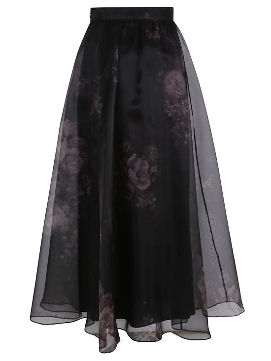 25FW 짐머만 미디 스커트 5350SF251 GSFLT GHOST FLORAL - ZIMMERMANN