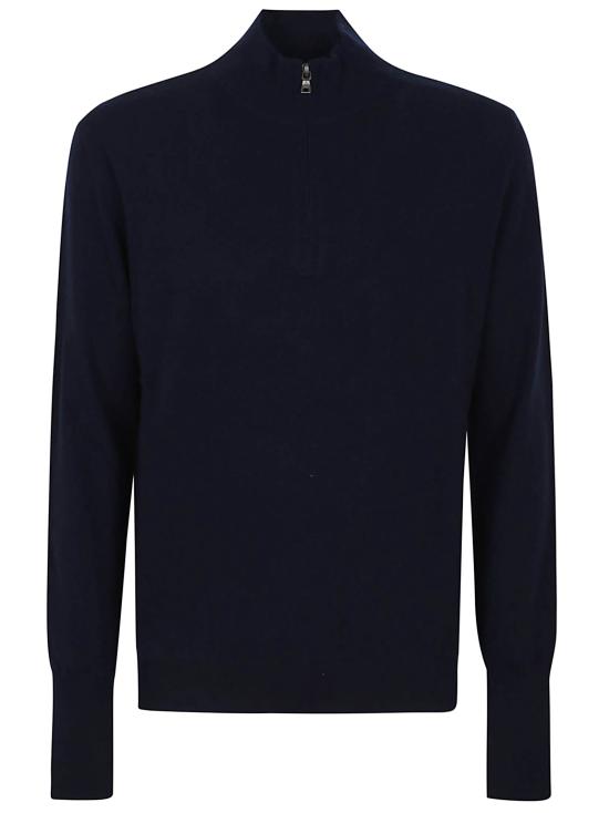 25FW 발렌타인 스웨터 B2P206 12K00 13777 PLAIN NAVY