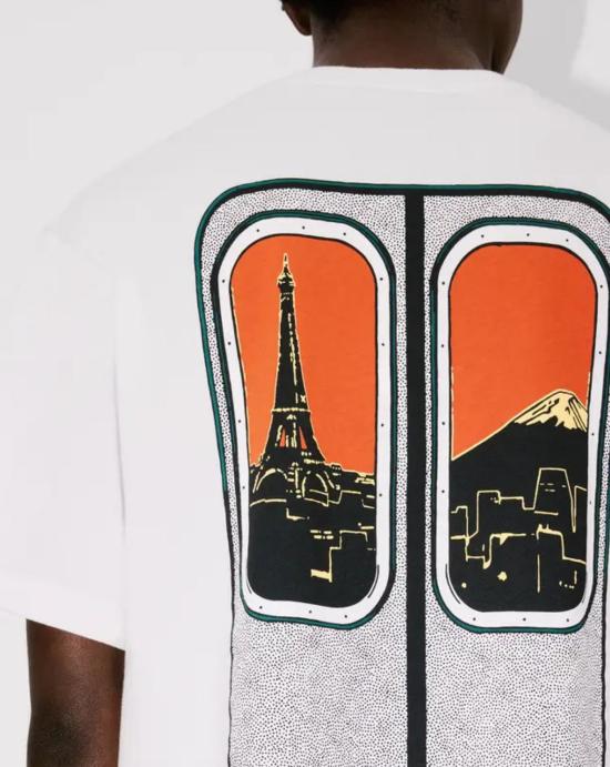 25FW 겐조 반팔 셔츠 F65TS4524SG 02 Beige - KENZO