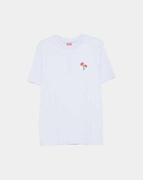 25FW 겐조 반팔 셔츠 F65TS2594SG 62A Glacier