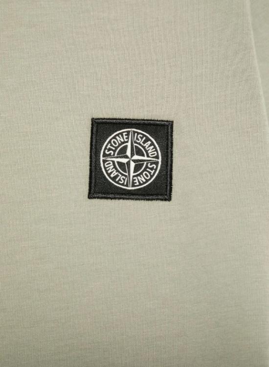 25SS [키즈] 스톤 아일랜드 폴로 셔츠 K1S162100002 S0047V0068 Mud - STONE ISLAND