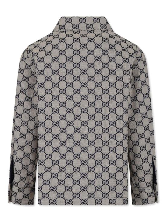 24FW [키즈] 구찌 롱 자켓/코트 784503 XWA2M9118 Milk blue - GUCCI