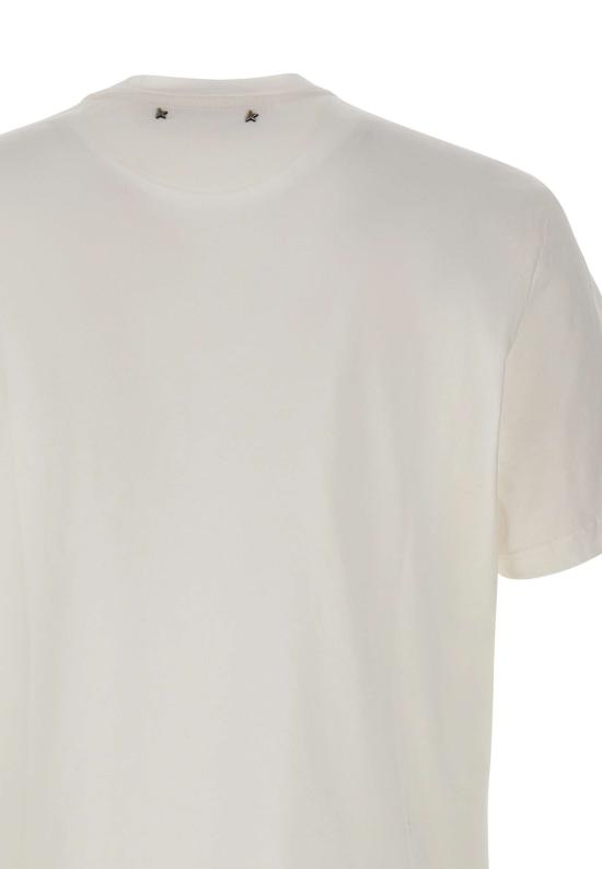 25FW 골든구스 반팔 티셔츠 GMP01220 P00063810363 White - GOLDEN GOOSE