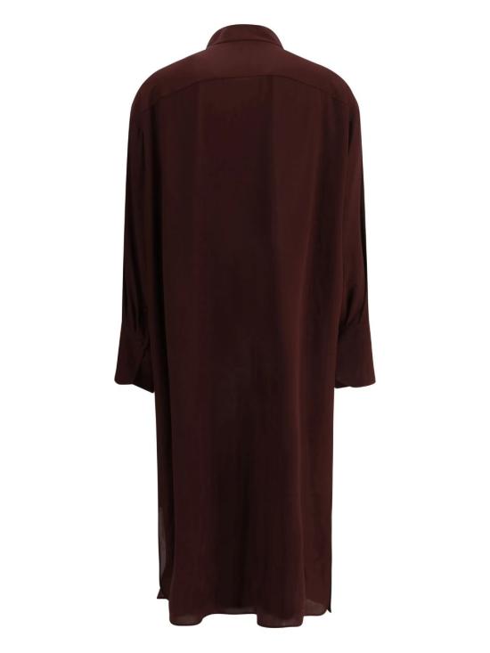 25SS 알렉산더 맥퀸 미디 원피스 813726 QBAAF5006 Purple - ALEXANDER MCQUEEN