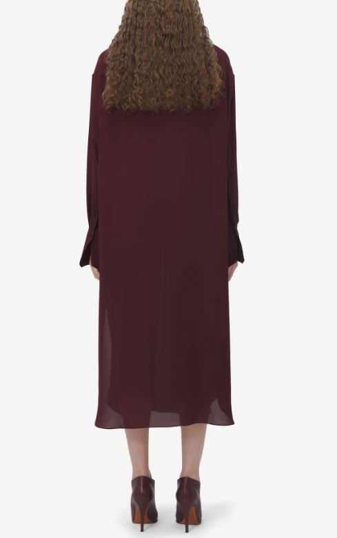 25SS 알렉산더 맥퀸 미디 원피스 813726 QBAAF5006 Purple - ALEXANDER MCQUEEN