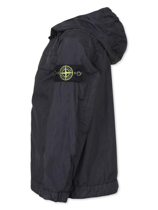 25SS [키즈] 스톤 아일랜드 자켓 K1S164100001 S0033V0029 Black - STONE ISLAND