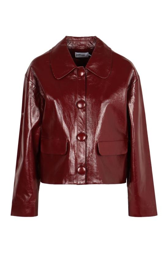 25FW 셀프 포트레이트 자켓 PF25 091J BUBURGUNDY RED