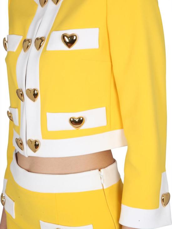  모스키노 자켓 05250424 4028 YELLOW - MOSCHINO