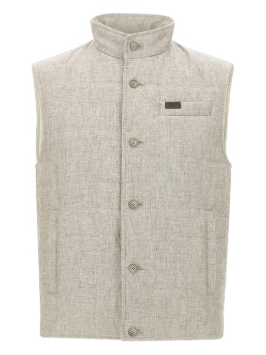 25SS 페이 니트 베스트 NAM20500560 WZFC205 Flesh colored - FAY