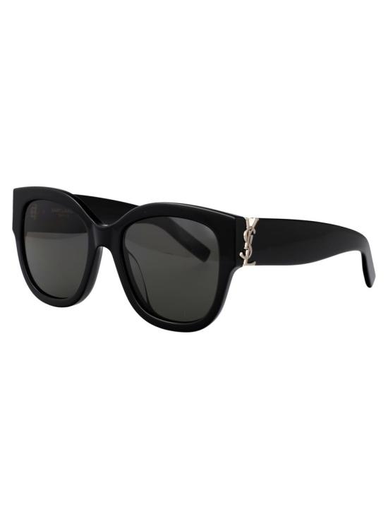 25FW 생로랑 안경 SL M95 F 005 SUNGLASSES 005 BLACK BLACK GREY - SAINT LAURENT