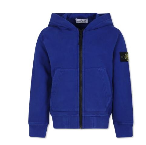 [키즈] 스톤 아일랜드 니트/스웻셔츠 811660720 V0022 Bright blue - STONE ISLAND