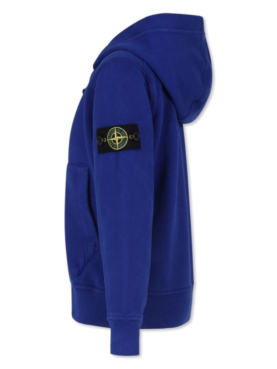  [키즈] 스톤 아일랜드 니트/스웻셔츠 811660720 V0022 Bright blue - STONE ISLAND
