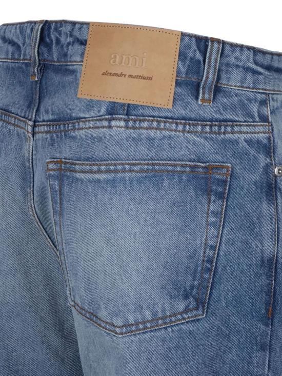 25FW 아미 데님 팬츠 E25HTR103 DE0046480E25 Bleu used - AMI