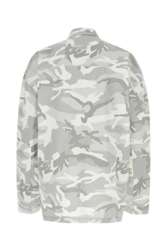  발렌시아가 긴팔 셔츠 681008TQLA7 1400 Camouflage - BALENCIAGA