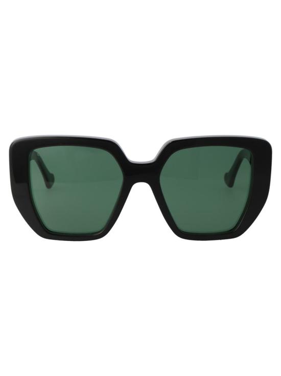 25FW 구찌 안경 GG0956S 001 SUNGLASSES 001 BLACK GREEN GREEN