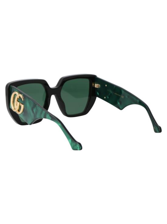 25FW 구찌 안경 GG0956S 001 SUNGLASSES 001 BLACK GREEN GREEN - GUCCI