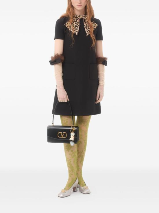 25FW 발렌티노 가라바니 숏 원피스 7B3VAFH5 1CFBNH Nero animalier - VALENTINO GARAVANI