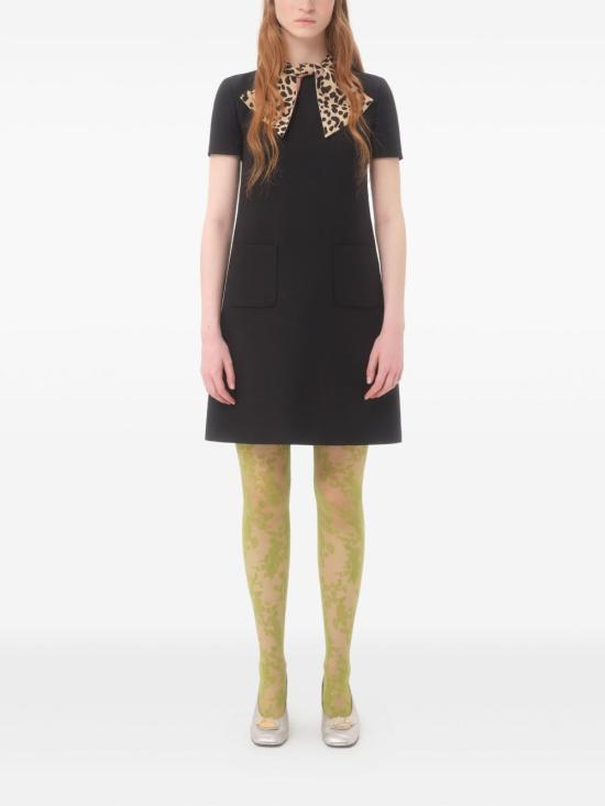 25FW 발렌티노 가라바니 숏 원피스 7B3VAFH5 1CFBNH Nero animalier - VALENTINO GARAVANI