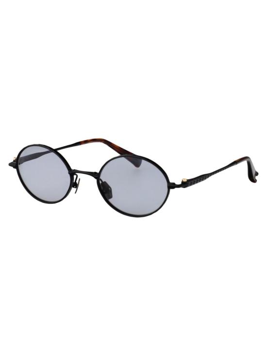 25FW 요지 야마모토 안경 YY035 01 SUNGLASSES SATIN BLACK - YOHJI YAMAMOTO