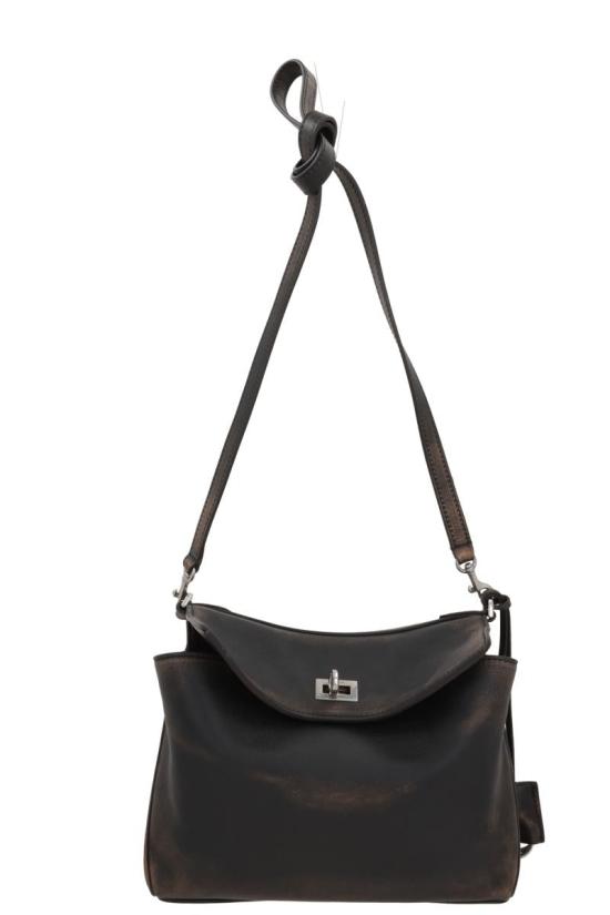 25FW 발렌시아가 숄더백 8275832ABWZ9862 LIGHT BROWN DARK BROWN