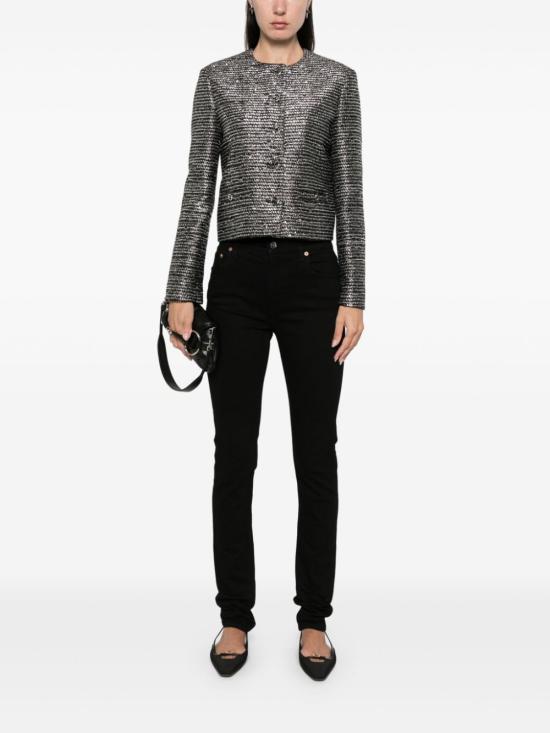 24FW 구찌 스트레이트 팬츠 791913 XDC4B1000 Black - GUCCI