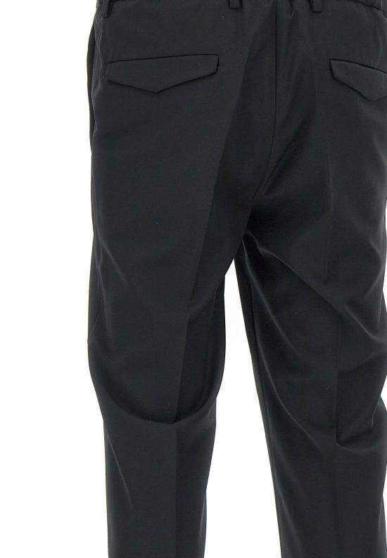 26SS 데보레 스트레이트 팬츠 DVR15CW2007 0001 Black - DEVORE