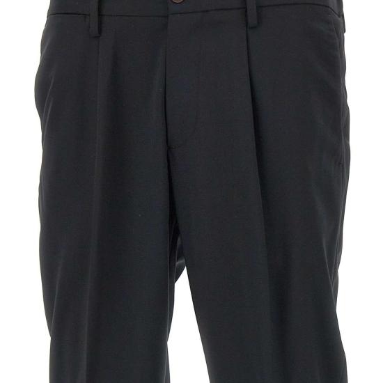 26SS 데보레 스트레이트 팬츠 DVR15CW2007 0001 Black - DEVORE