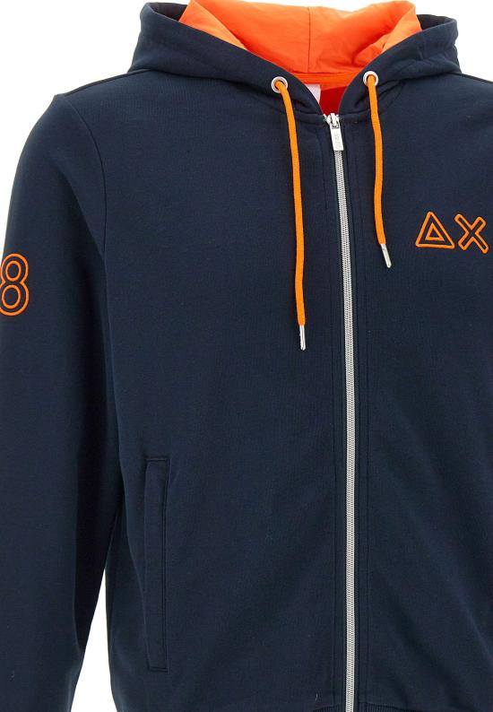 26SS 썬 68 긴팔 티셔츠 F35116 07 BLUE - SUN 68