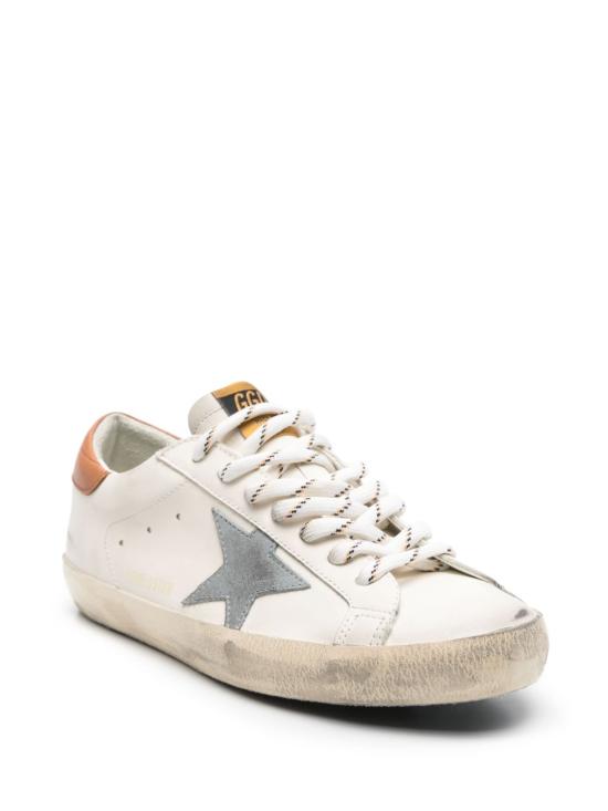 25FW 골든구스 슈퍼스타 스니커즈 GMF00101 F00750882998 White grey brown - GOLDEN GOOSE