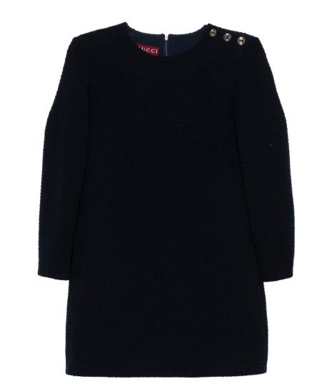 24FW 구찌 숏 원피스 797358 ZAN3M4002 Blue - GUCCI