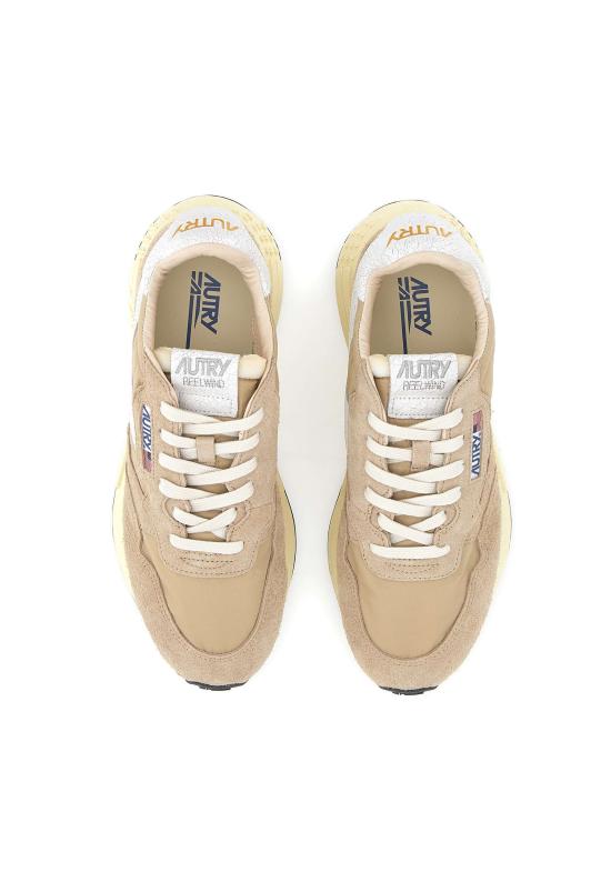 25FW 오트리 REELWIND 릴윈드 로우 스니커즈 WWLM NC08 Beige - AUTRY
