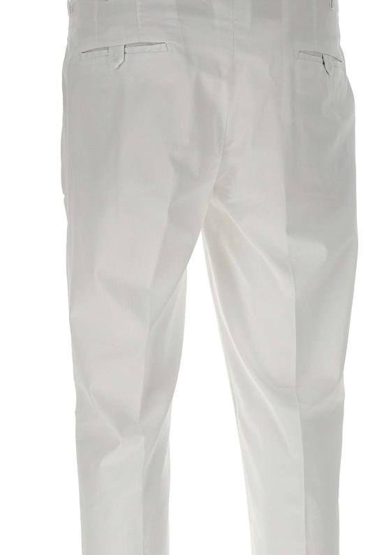 26SS 데보레 스트레이트 팬츠 DVR33R022 TC100 White - DEVORE