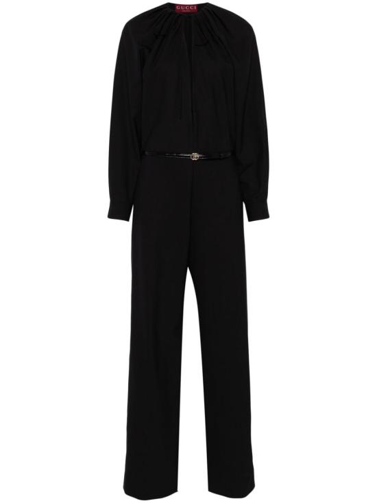 24FW 구찌 점프수트 798508 Z8BUZ1000 Black