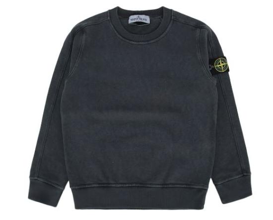 25SS [키즈] 스톤 아일랜드 트레이닝 상의 K1S166100001 S0060V0165 Charcoal - STONE ISLAND