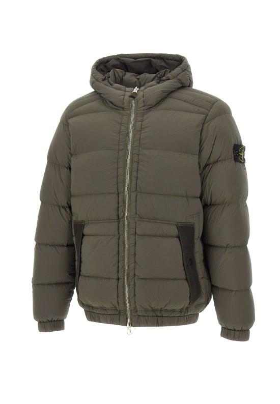 25FW 스톤 아일랜드 숏패딩 4100040S0028 V0054 Green