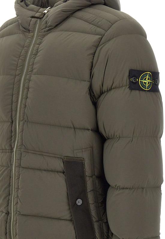 25FW 스톤 아일랜드 숏패딩 4100040S0028 V0054 Green - STONE ISLAND