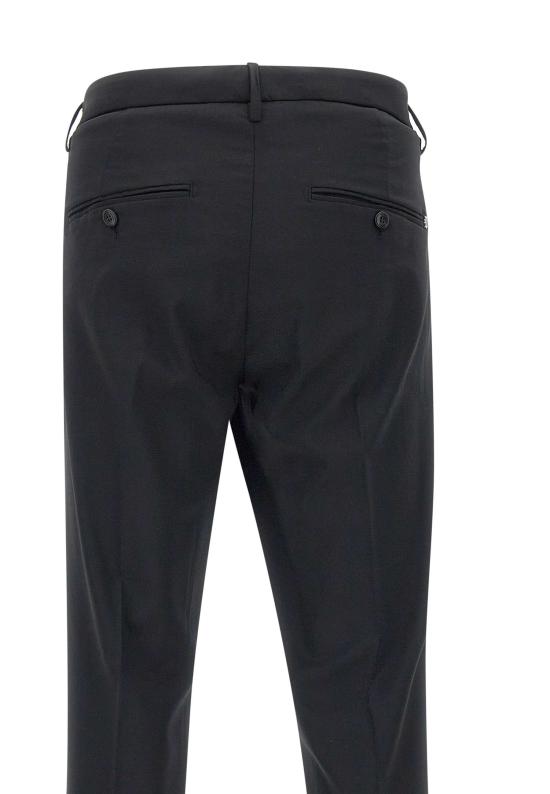 26SS 돈답 스트레이트 팬츠 UP235WS0114 002999 BLACK - DONDUP