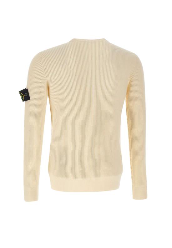 25FW 스톤 아일랜드 스웨터 5100053S00C2 V0093 White - STONE ISLAND