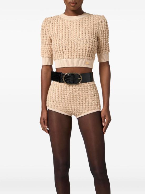 25FW 엘리자베타프랜치 벨트 CT84S58E2 110 Black - ELISABETTA FRANCHI