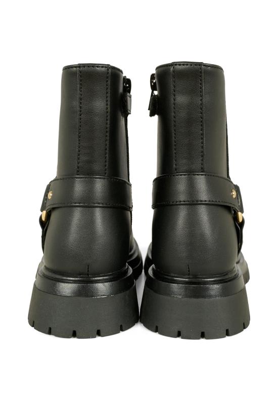 25FW [키즈] 타미힐피거 미들 부츠 T3A5 34021 1355999 BLACK - TOMMY HILFIGER