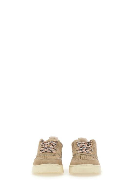 25FW 오트리 메달리스트 로우 스니커즈 AULW PE01 Beige - AUTRY