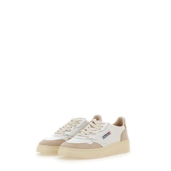 24FW 오트리 메달리스트 로우 스니커즈 AULW LS75 White - AUTRY