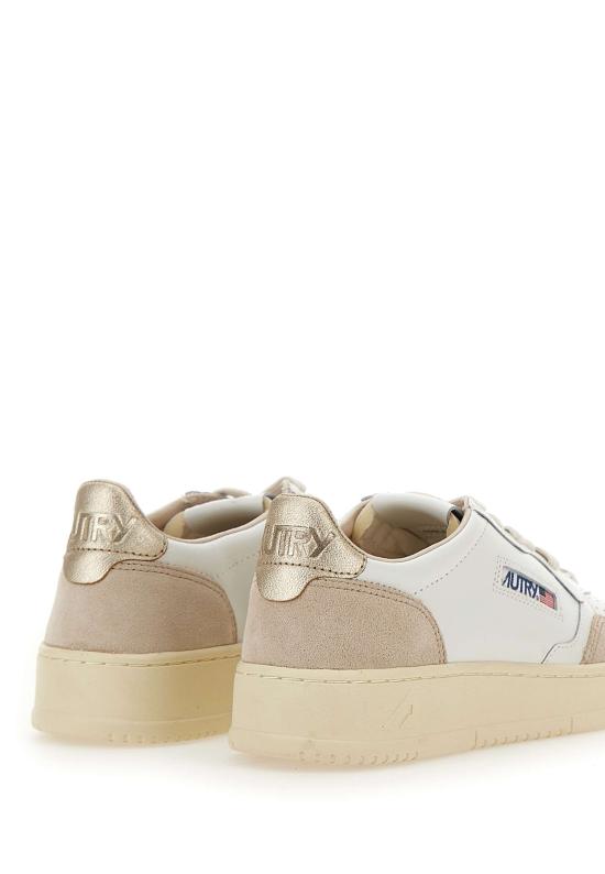 24FW 오트리 메달리스트 로우 스니커즈 AULW LS75 White - AUTRY