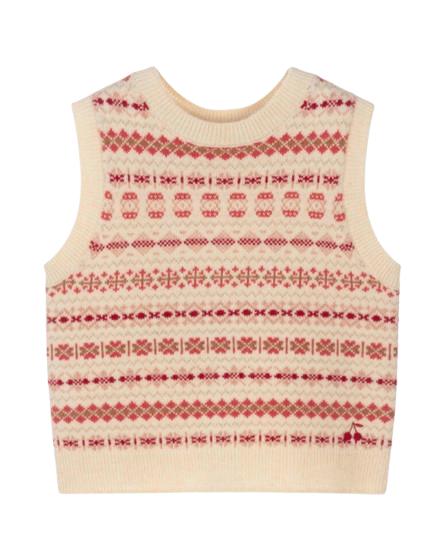 25FW [키즈] 봉쁘앙 원피스 W05GJUK00027 905 Beige